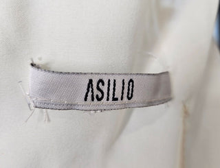 ASILIO - 'BEFORE THE BLAZE' Dress Cream & Gold RRP $430