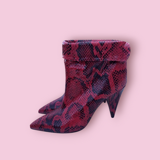 ISABEL MARANT - 'PYTHON' Ankle Slip on Boots Est. RRP $890