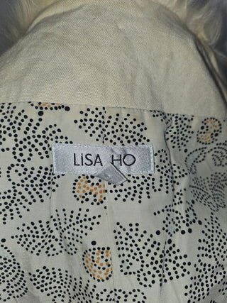 LISA HO - VINTAGE RABBIT FUR COAT WITH EMBROIDERY est. RRP $1190