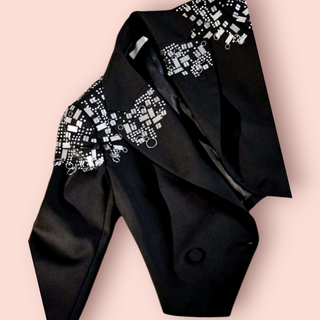 SASS & BIDE - 'PIERCING LOVE' Hand Embellished Blazer/Jacket est. RRP $790