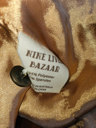 NINE LIVES BAZAAR - HENDRIX VELVET JACKET Est. Retail Price $239