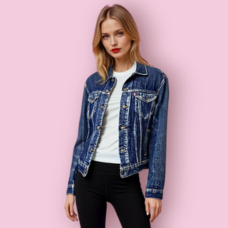 LEVIS - DARK DENIM WASH Unisex JACKET est. RRP $ 159