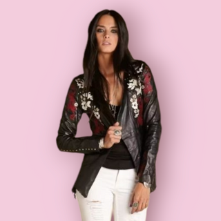 ONE TEASPOON - WILD HEART LEATHER JACKET BNWT RRP $275