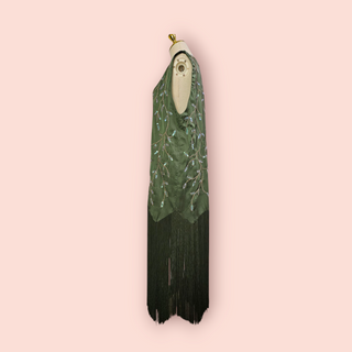 CHASING UNICORNS - SMOKE ON THE WATER BEADED + FRINGE VEST BNWT CURRENT SEASON RRP $540