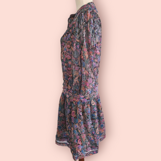 ZADIG & VOLTAIRE - 'MANDALA' Paisley & Sequin Print RRP $890