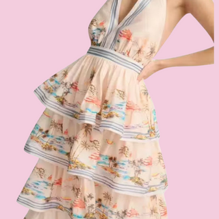 SHIEKE - 'RIVIERA' Maxi Print Dress Est. RRP $280