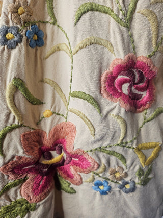 CHASING UNICORNS - 'THE ROAD LESS TRAVELLED' Hand Sewn Embroidered Open Jacket est. RRP $420