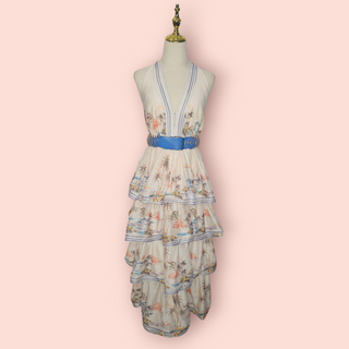 SHIEKE - 'RIVIERA' Maxi Print Dress Est. RRP $280
